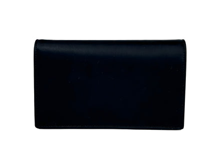 Versace Mini Chain Black Crossbody Wallet Bag