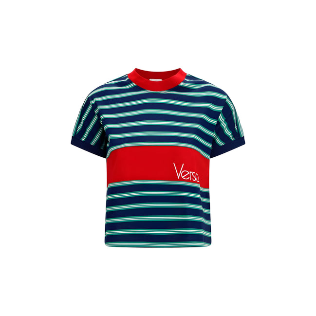 Versace Multicolor Cotton T-Shirt