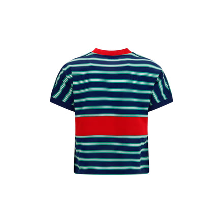 Tricou din bumbac multicolor Versace