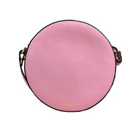Geantă crossbody Versace Disco Round din piele, tip cameră foto