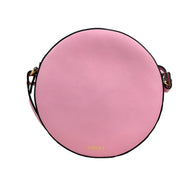 Versace Disco Round Leather Camera Crossbody Bag