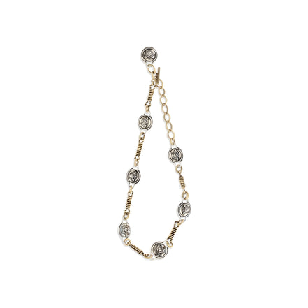 Versace Silver Brass Necklace