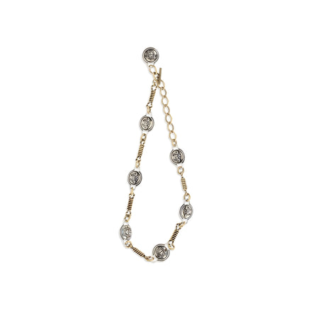 Versace Silver Brass Necklace