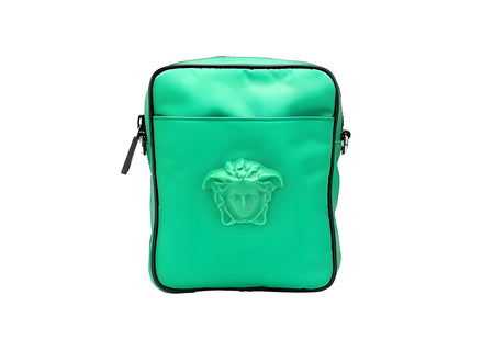 Geantă crossbody Versace Medusa verde
