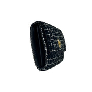 Geantă Crossbody Versace Neagră tip Portofel cu Lanț