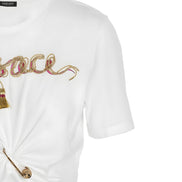 Tricou Versace alb din bumbac