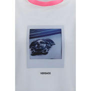 Tricou Versace alb din bumbac