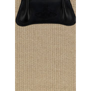 Vivienne Westwood Beige Raffia Shoulder Bag