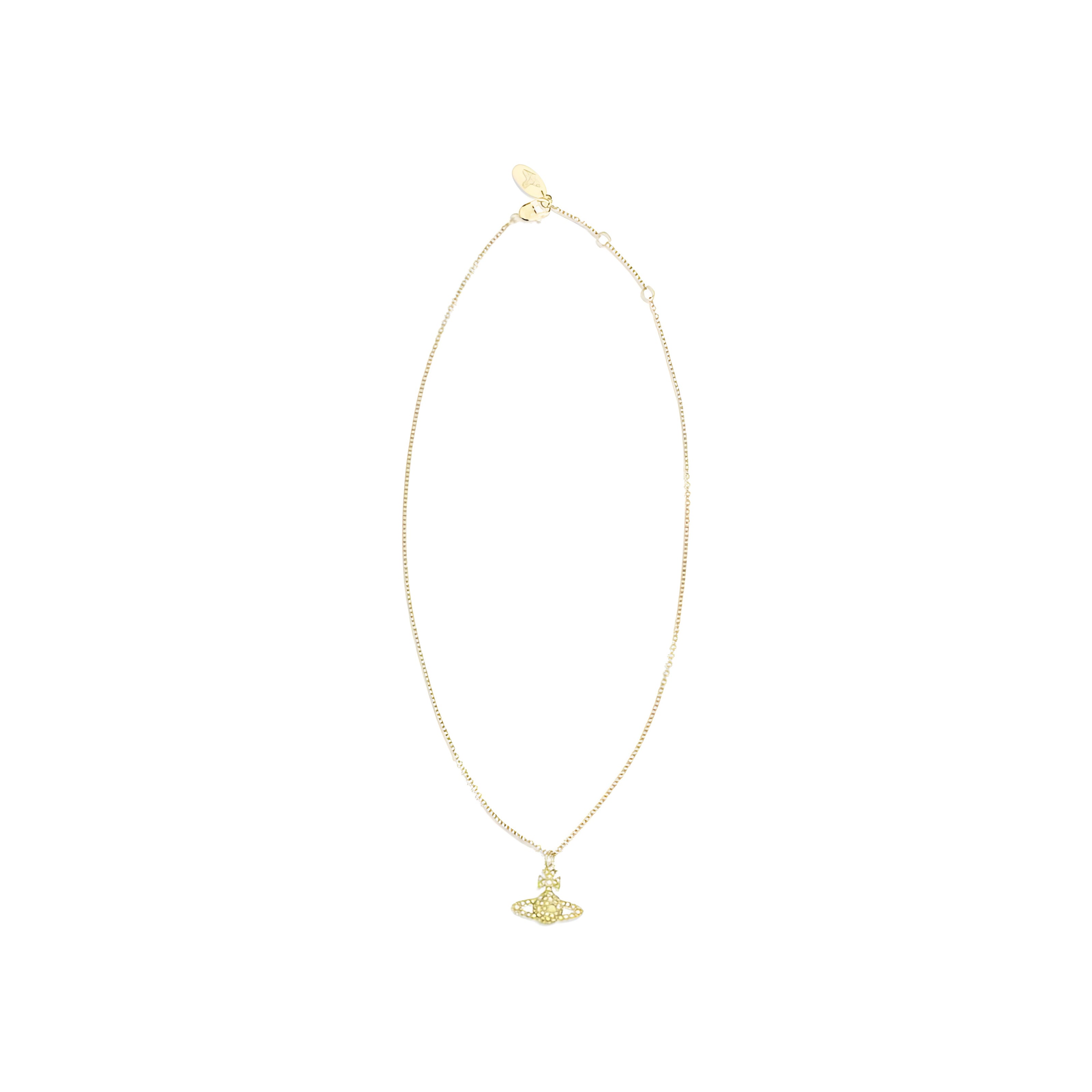 Vivienne Westwood Gold Metal Necklace
