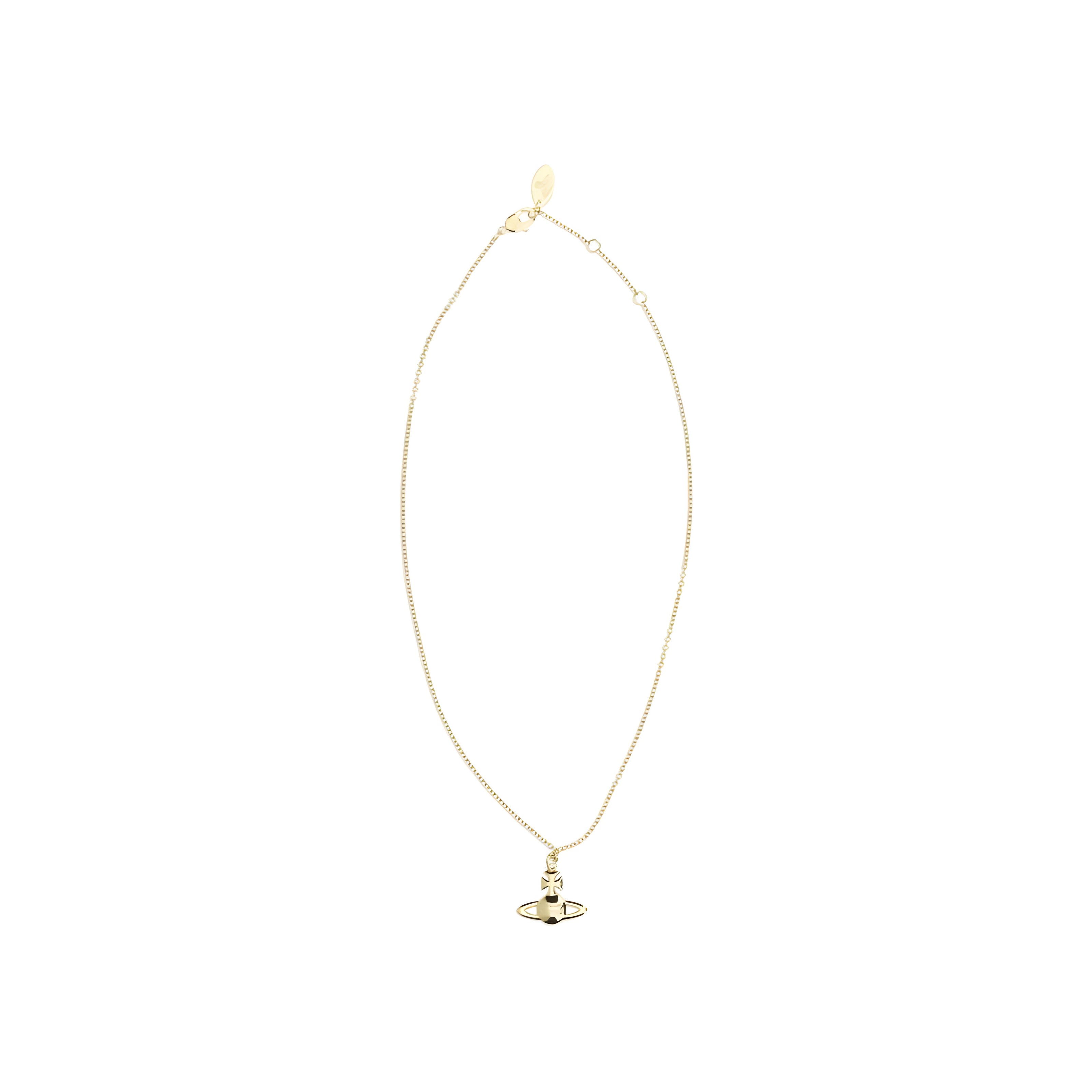 Vivienne Westwood Gold Metal Necklace
