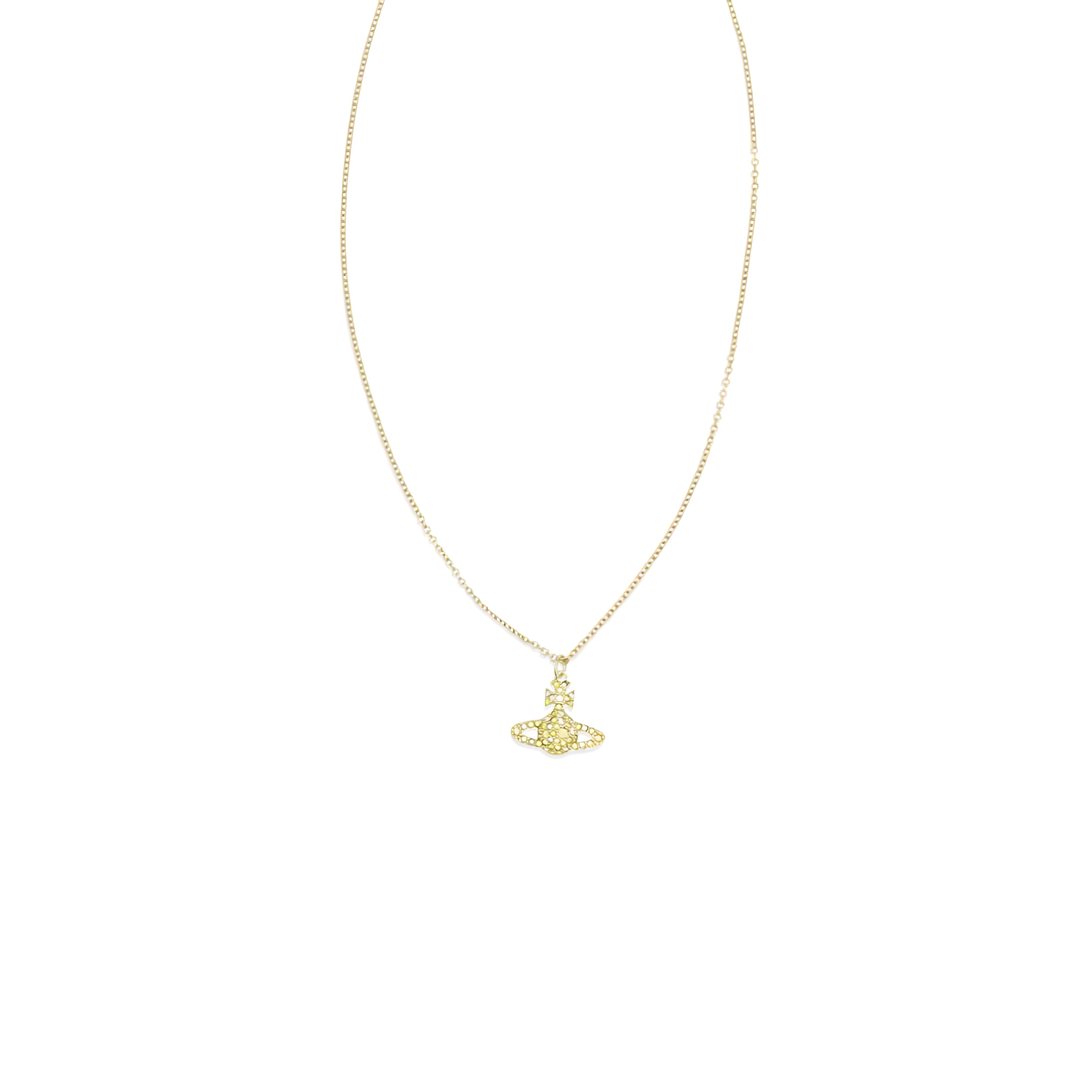 Vivienne Westwood Gold Metal Necklace