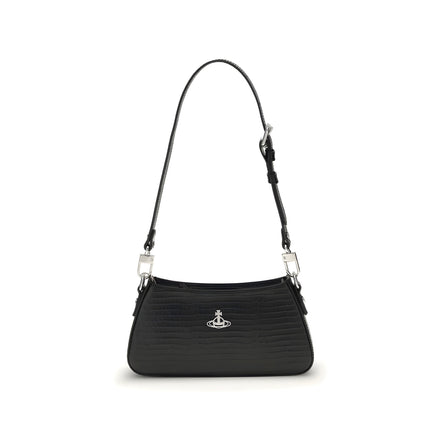 Vivienne Westwood Black Tasha Shoulder Bag