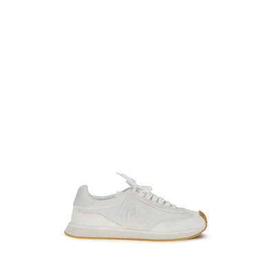 Adidași albi Dolce & Gabbana