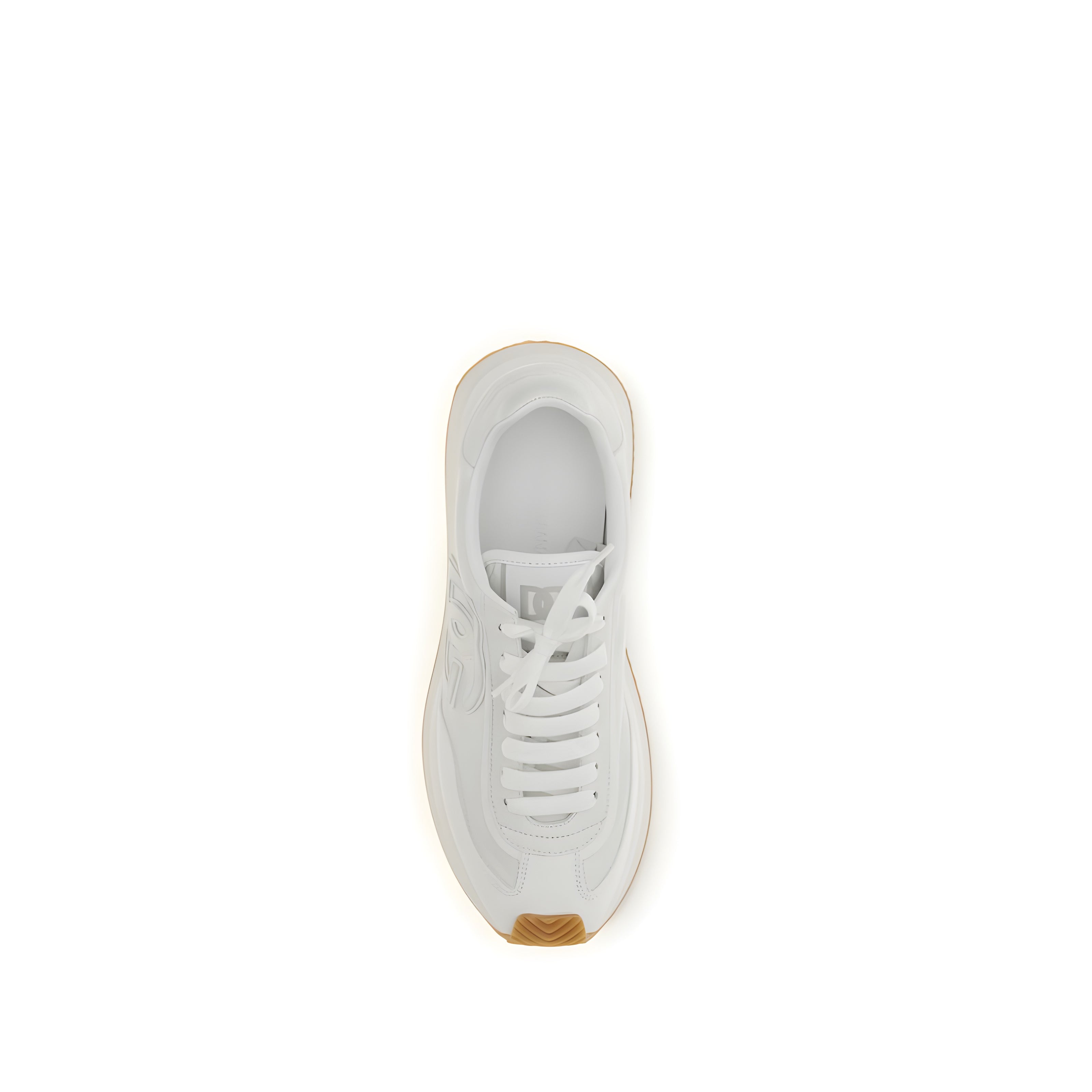 Adidași albi Dolce & Gabbana