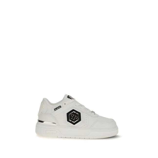 Philipp Plein White Athletic Sneakers
