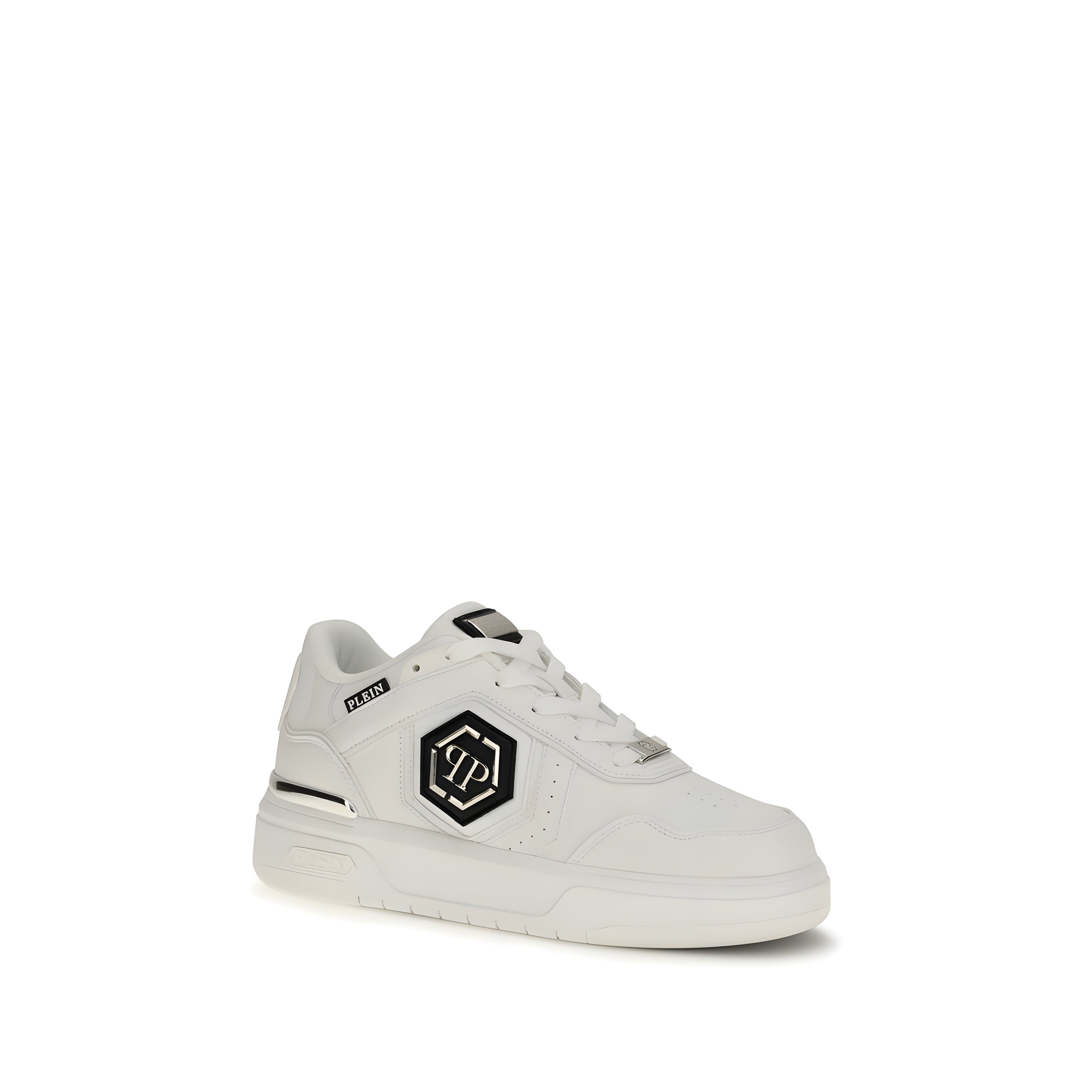 Philipp Plein White Athletic Sneakers