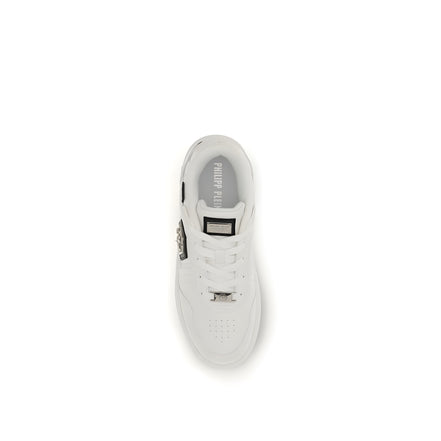 Philipp Plein White Athletic Sneakers