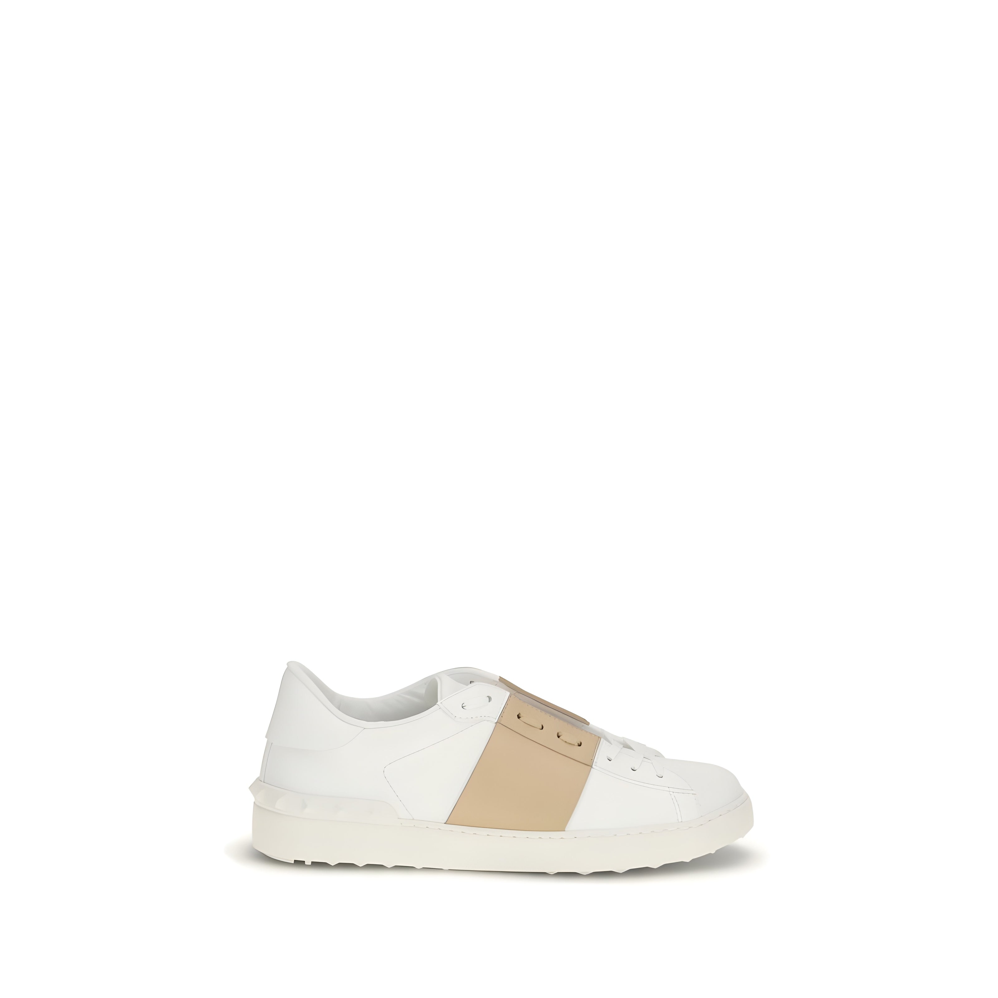 Sneakerși Valentino Garavani albi joși