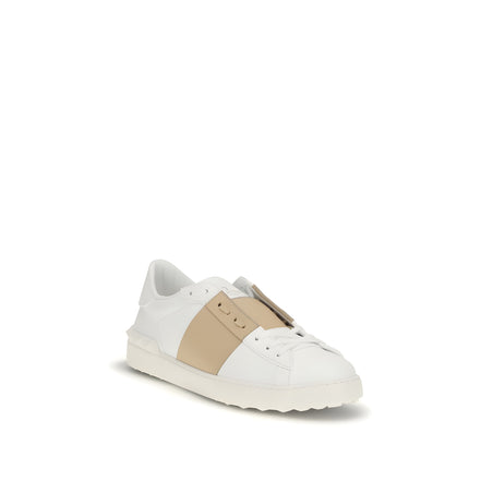 Sneakerși Valentino Garavani albi joși