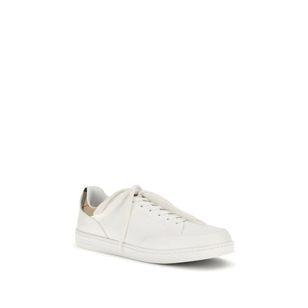 Adidași Burberry albi joși