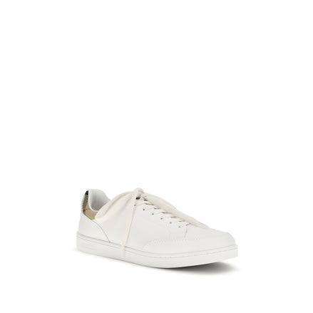 Adidași Burberry albi joși