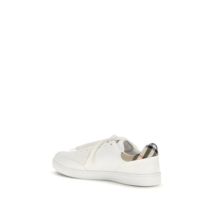 Adidași Burberry albi joși
