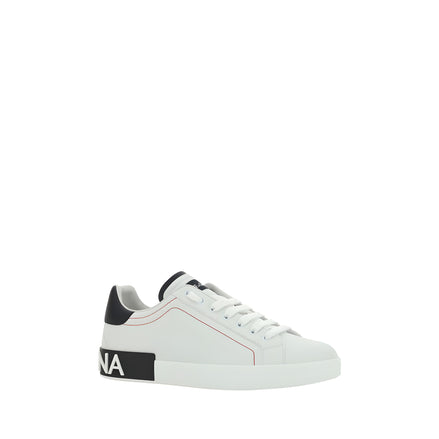 Dolce & Gabbana Adidași Albi Joasă