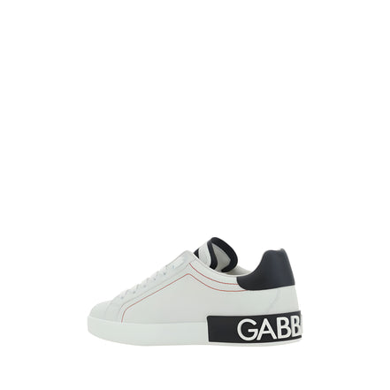 Dolce & Gabbana Adidași Albi Joasă