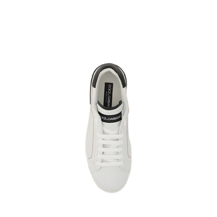 Dolce & Gabbana Adidași Albi Joasă