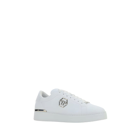 Philipp Plein White Low Top Sneakers