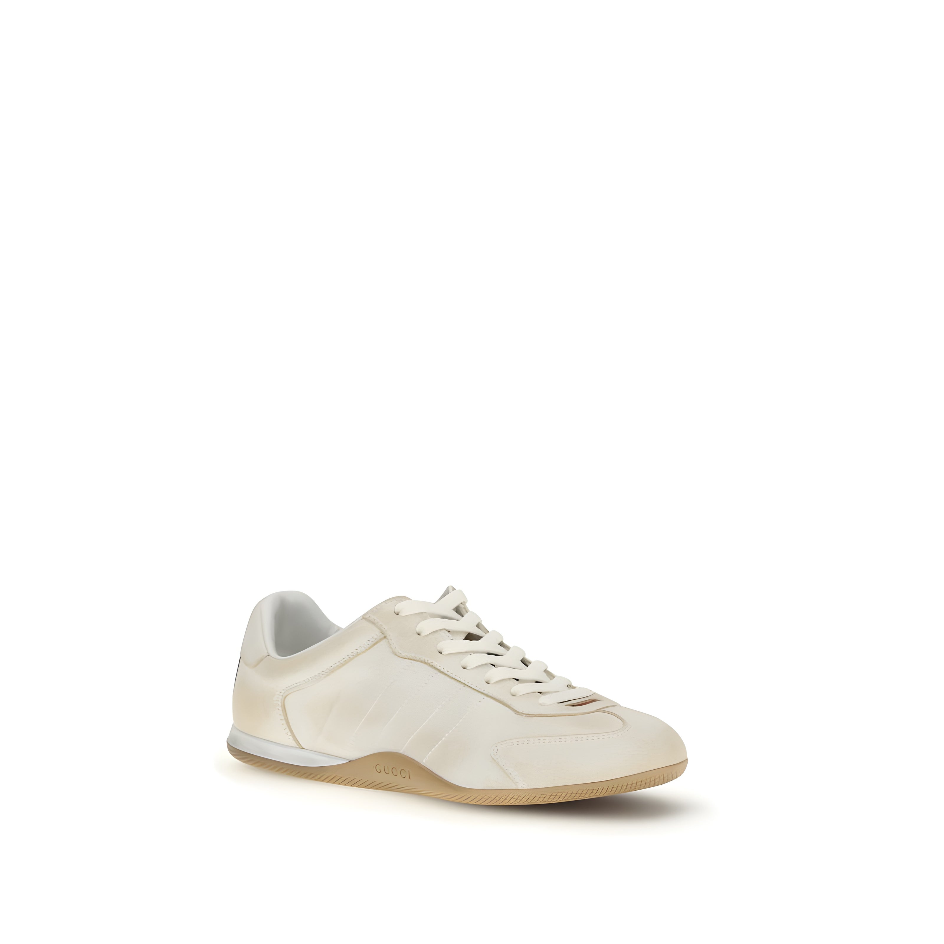 Adidași Gucci albi decupați jos
