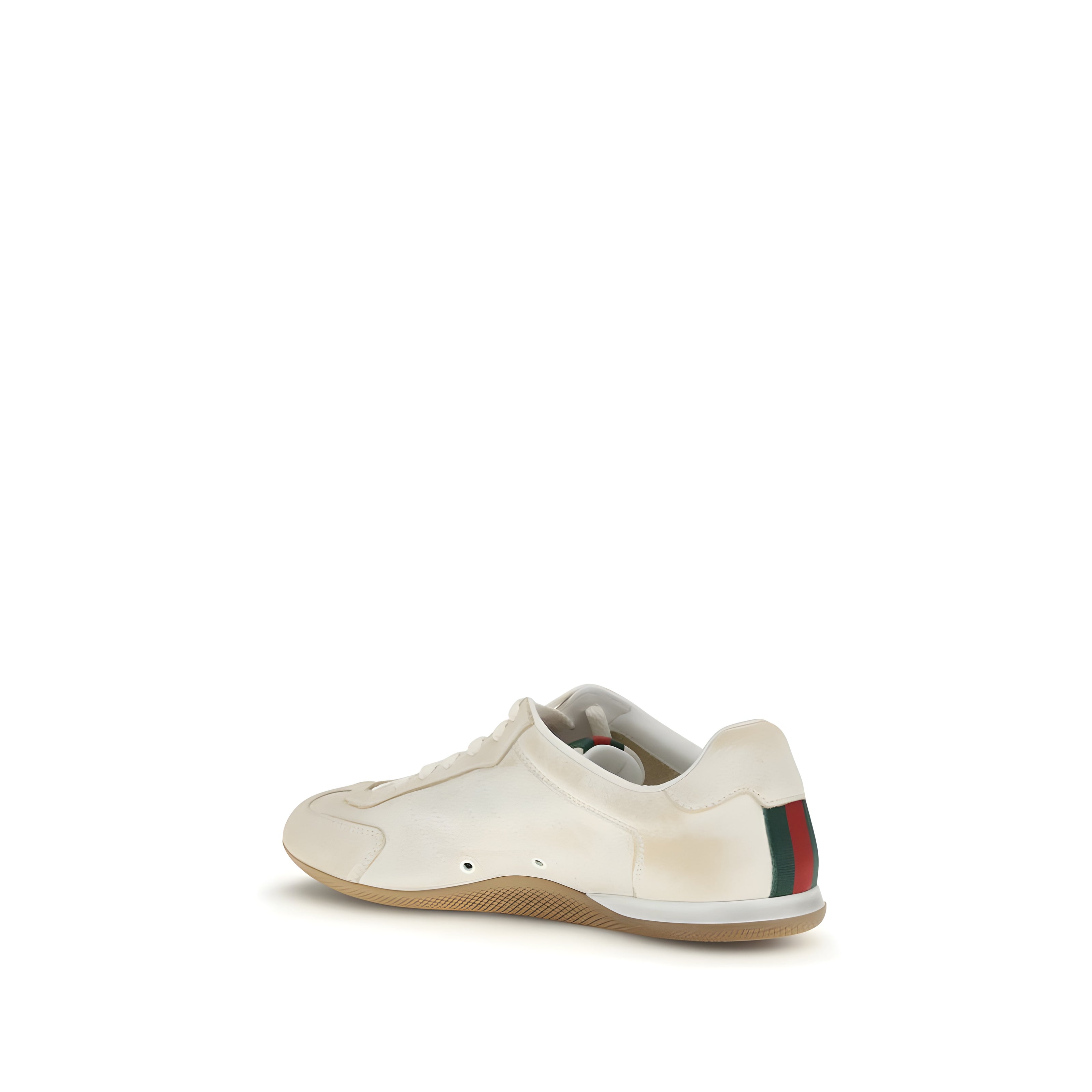 Adidași Gucci albi decupați jos