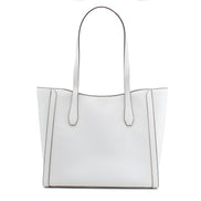 Michael Kors White Canvas Tote Bag