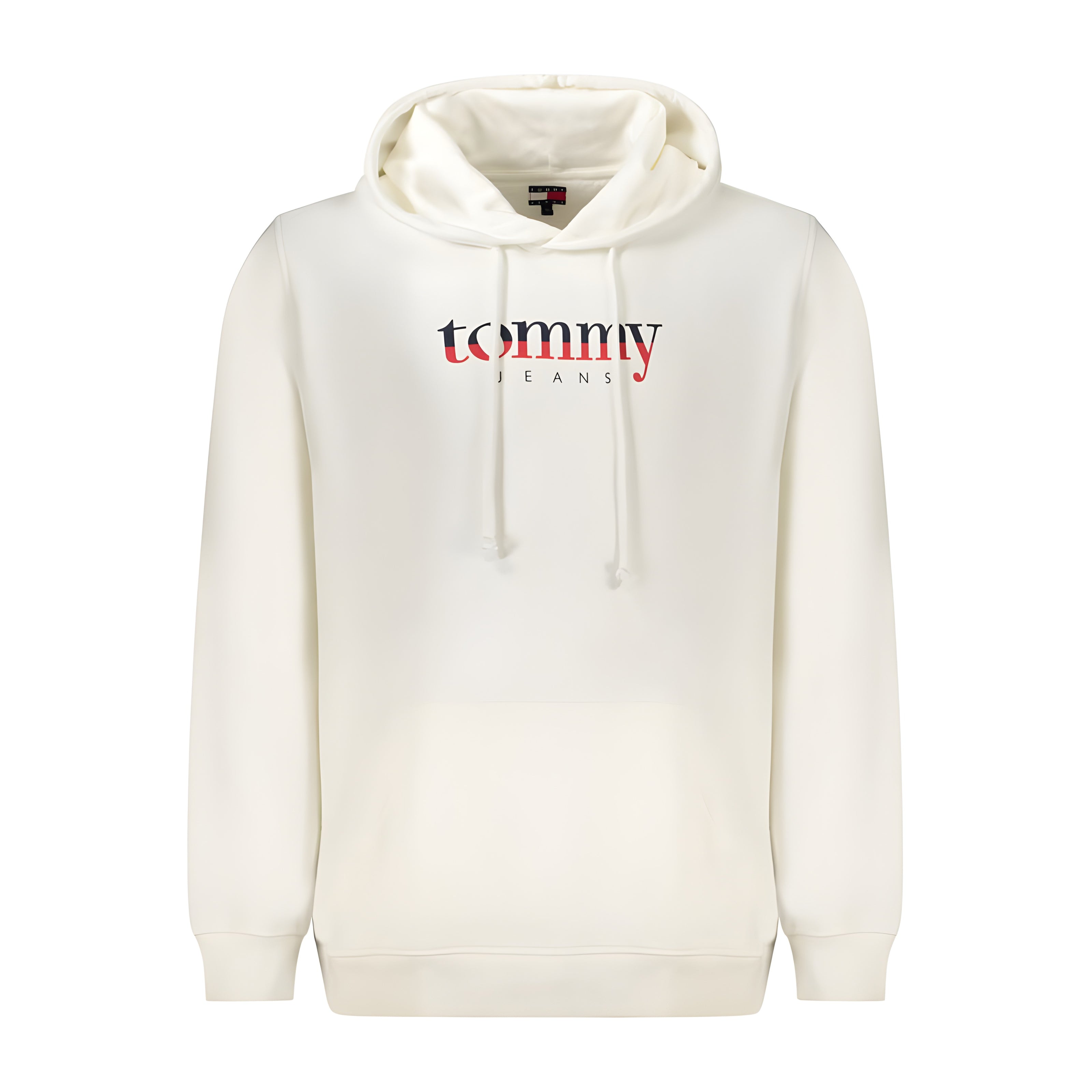 Bluză de molton Tommy Hilfiger din bumbac alb