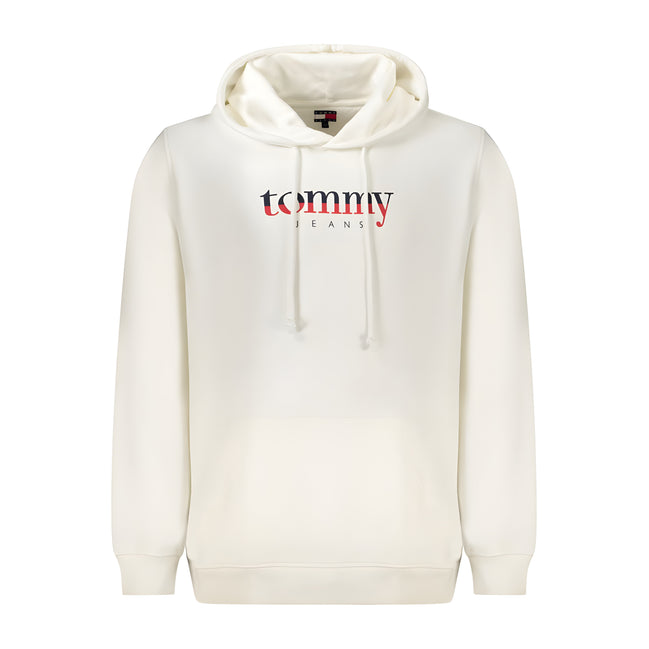 Bluză de molton Tommy Hilfiger din bumbac alb