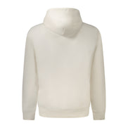 Hanorac Tommy Hilfiger alb din bumbac, cu glugă