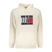 Bluză cu glugă Tommy Hilfiger din bumbac alb