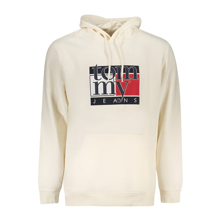 Bluză cu glugă Tommy Hilfiger din bumbac alb