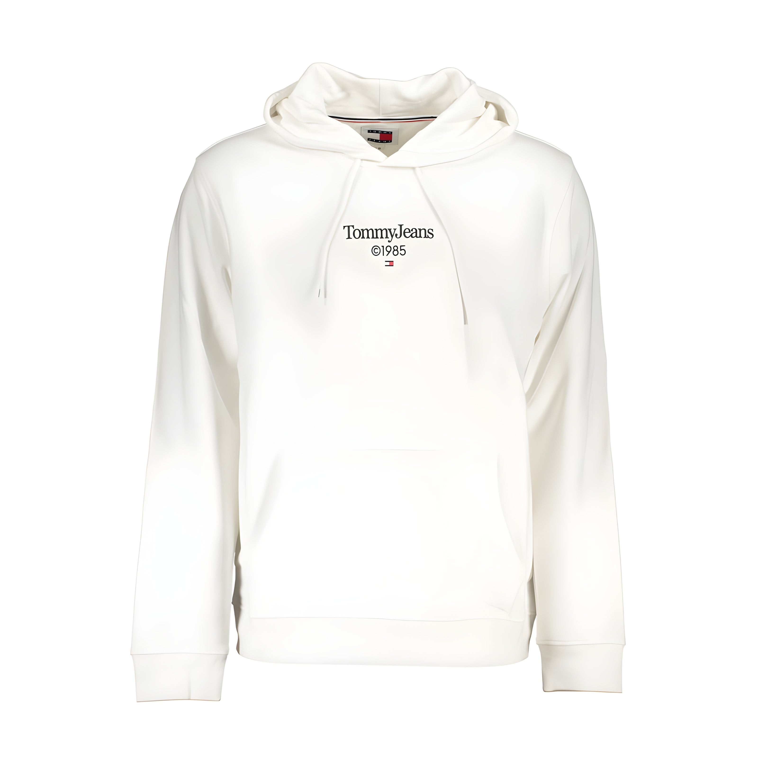 Tommy Hilfiger White Cotton Hoodie