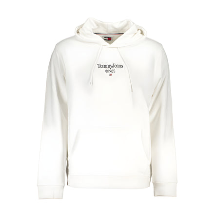 Tommy Hilfiger White Cotton Hoodie