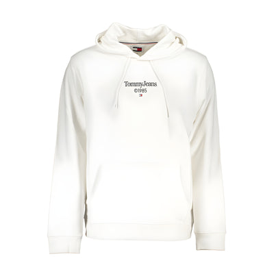 Tommy Hilfiger White Cotton Hoodie