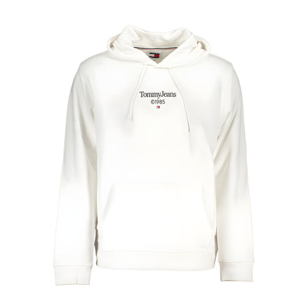 Tommy Hilfiger White Cotton Hoodie