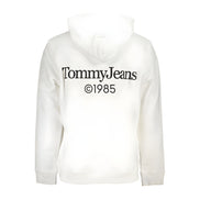 Tommy Hilfiger White Cotton Hoodie