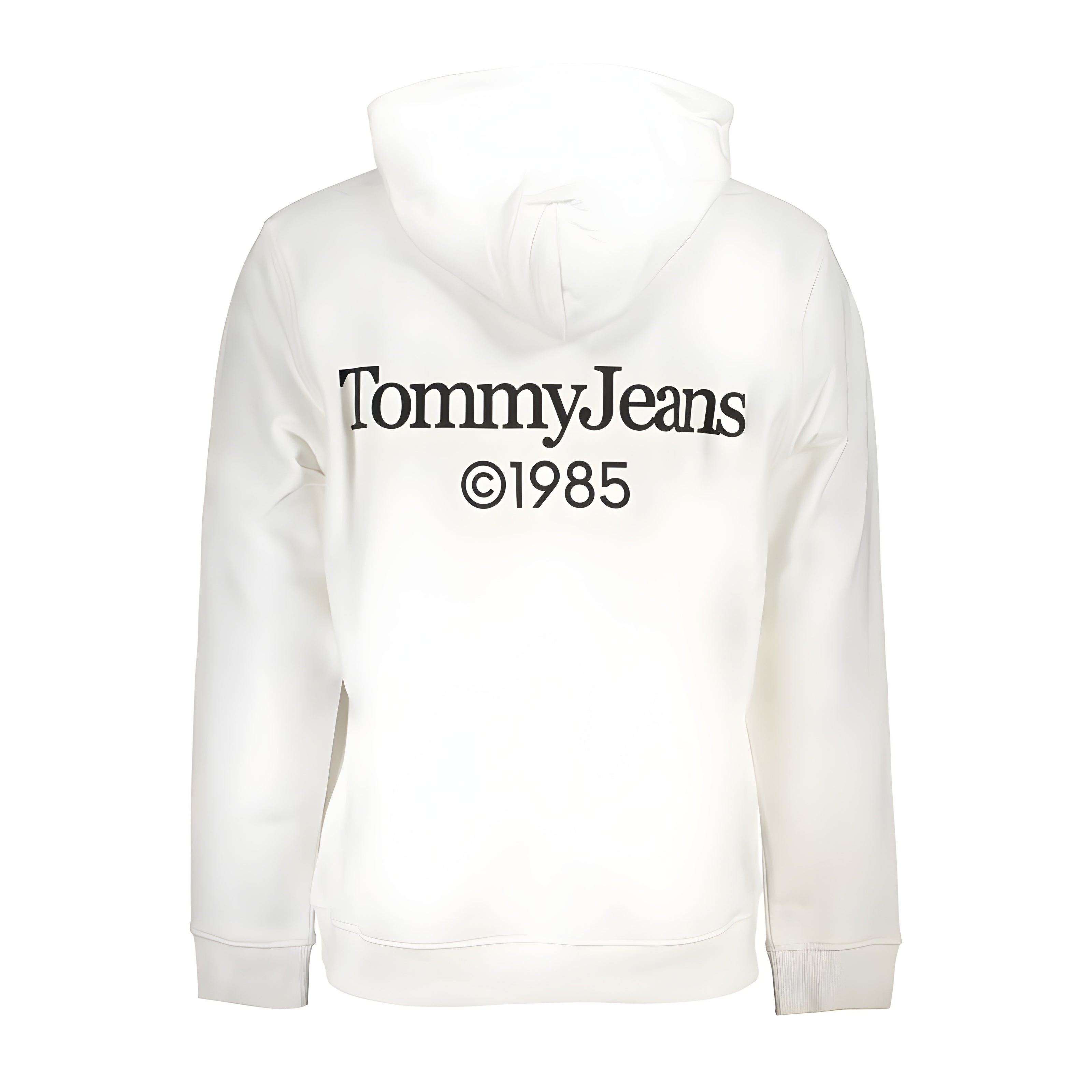 Tommy Hilfiger White Cotton Hoodie