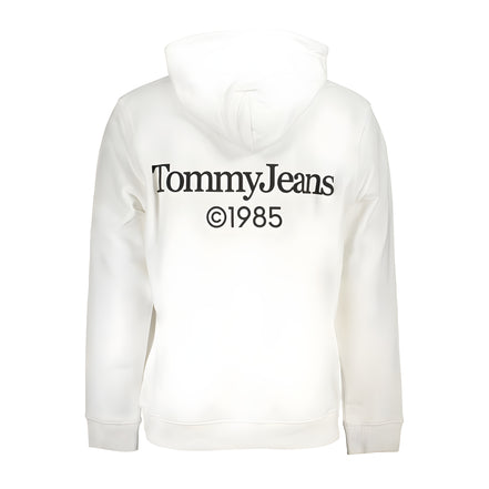 Tommy Hilfiger White Cotton Hoodie