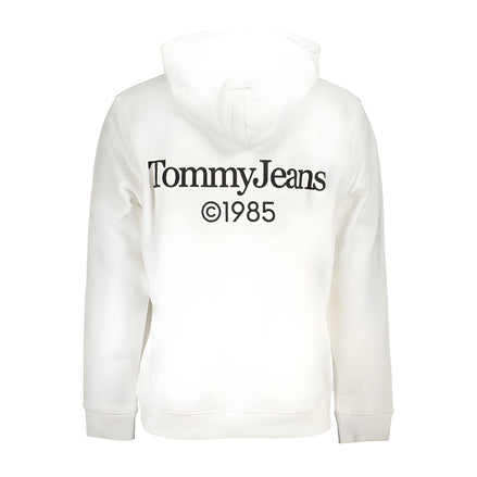 Tommy Hilfiger White Cotton Hoodie