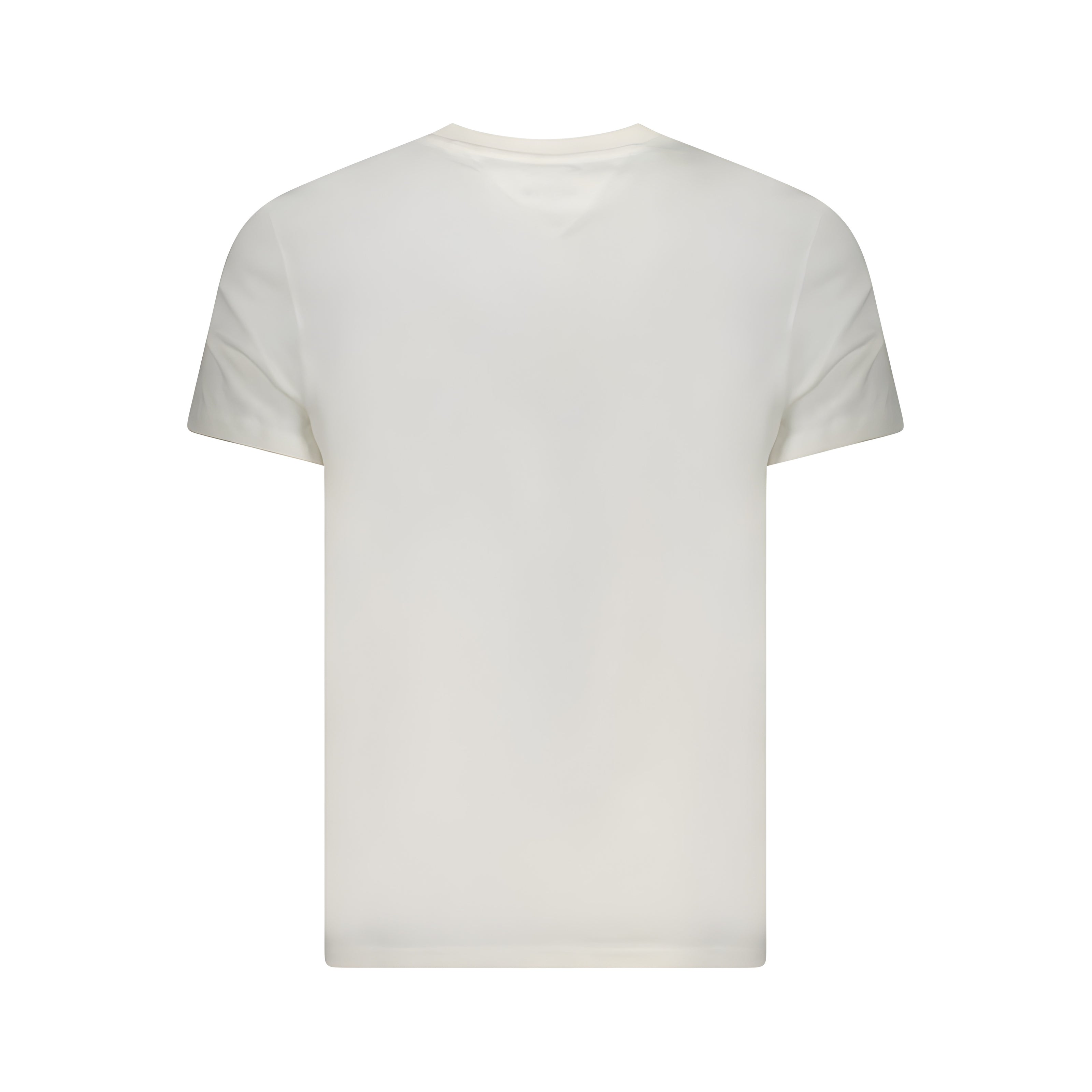 Tricou Tommy Hilfiger alb din bumbac