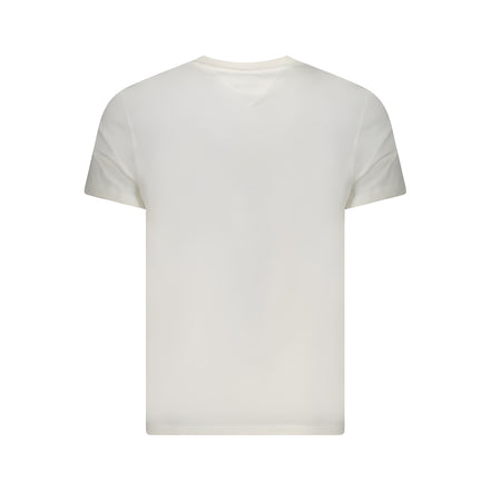 Tricou Tommy Hilfiger alb din bumbac