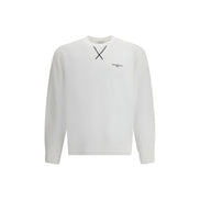 Givenchy White Cotton Sweatshirt