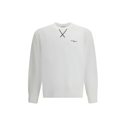Givenchy White Cotton Sweatshirt